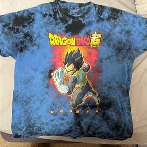 Dragon Ball Super Vegeta Tie-Dye T-Shirt